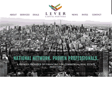 Tablet Screenshot of levercp.com